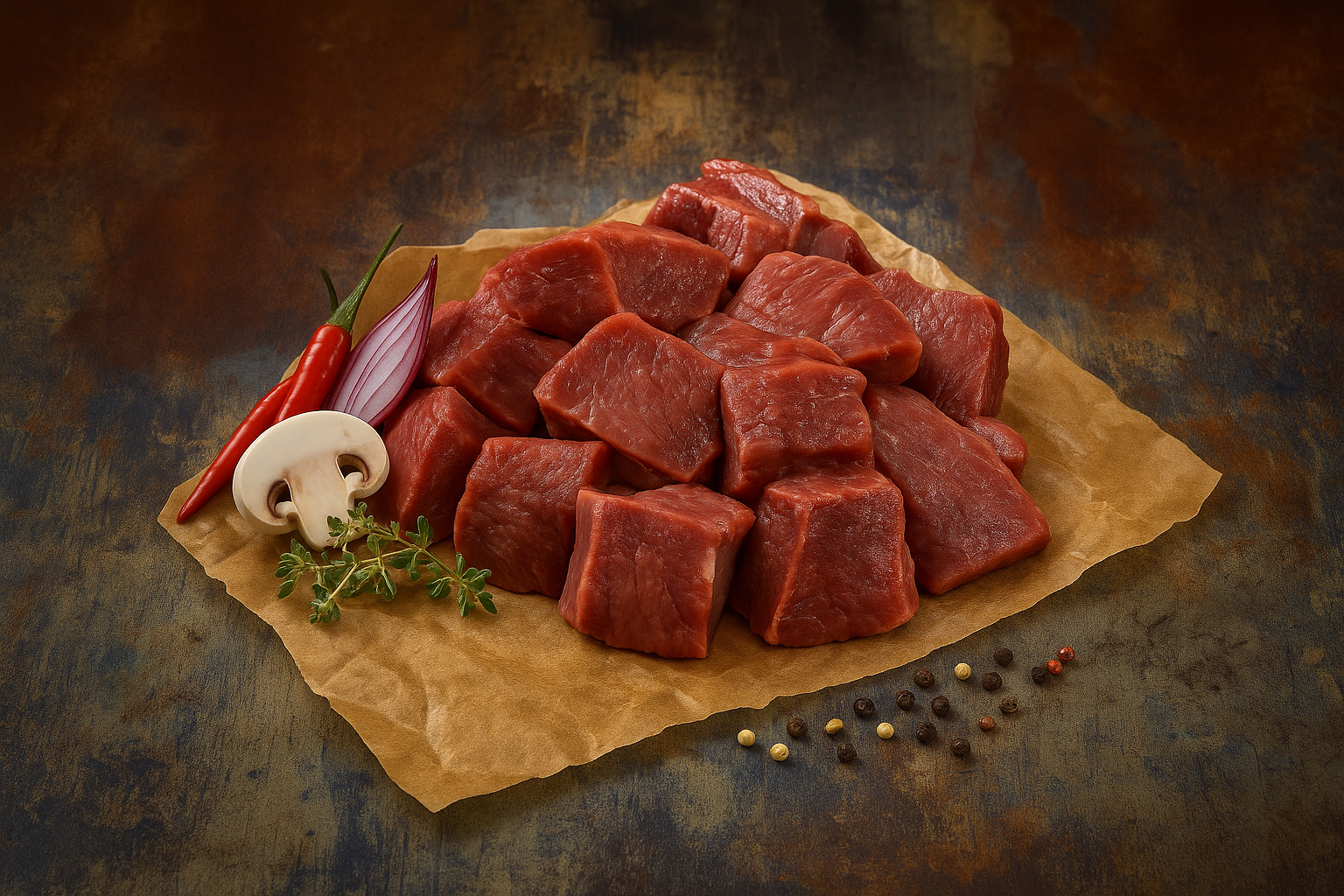 Rehedelgulasch De Luxe