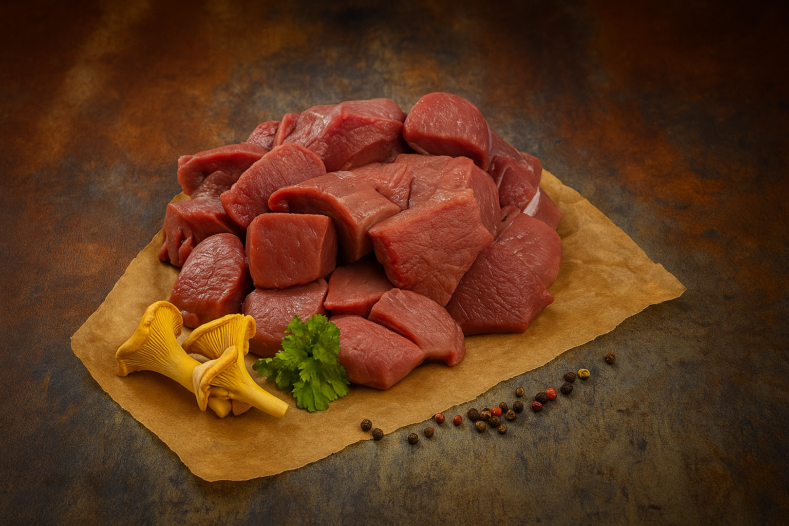 Wildschwein Edelgulasch De Luxe