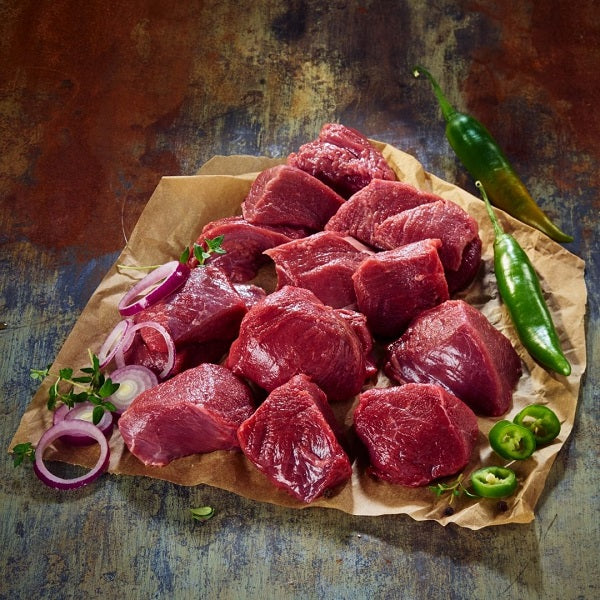 Hirschedelgulasch De luxe