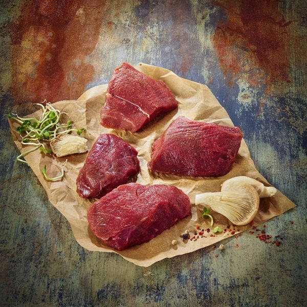 Hirschmedallions aus der Keule